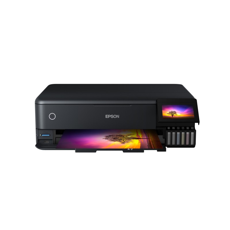 EPSON EcoTank ET-8550 Multifunktionsdrucker Scanner Kopierer USB LAN WLAN A3+